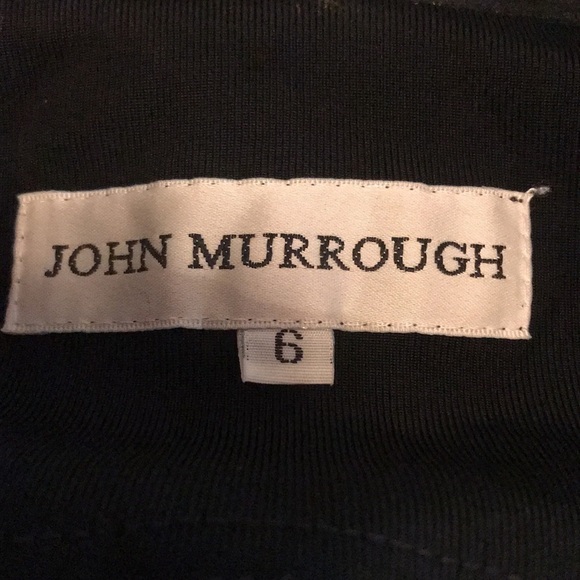 Vintage John Murrough Leather Front & Stretchy Back Mid-Length Jacket 6 - Picture 4 of 8